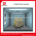 Two panel side opening Freight Goods elevator lift